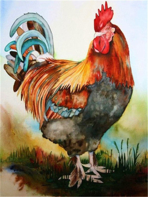 Abstract Rooster
