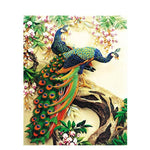 Paint By Numbers Peacock Couple
